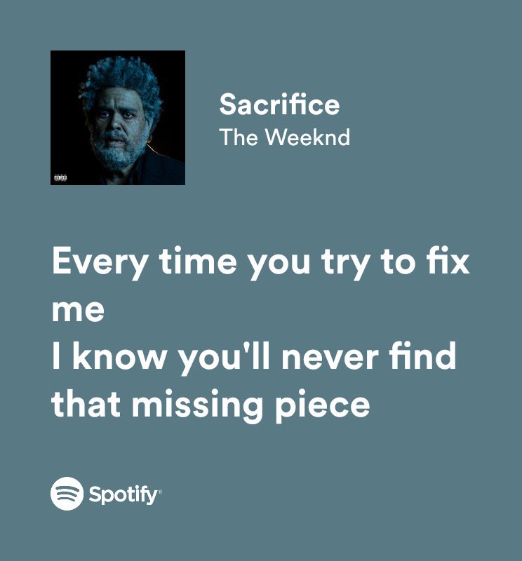 The Weeknd - Sacrifice (Lyrics) 