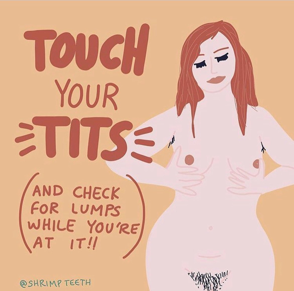 GivingTheTalk's tweet photo. 🎨 @shrimpteeth

Touch your breasts &amp; chests.
Touch your balls.
Get to know what’s normal!

One of the most important reasons to get to know your body is to learn how your body experiences sensation and touch. (1/7) https://t.co/1R0xB6kTCn