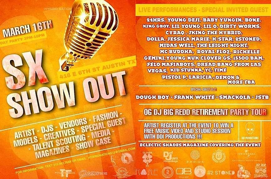Jking512's tweet photo. Blocked on fb right now im never on Twitter follow my Instagram #SXSW @Jking_the_hybrid https://t.co/iaRUMSPQNs