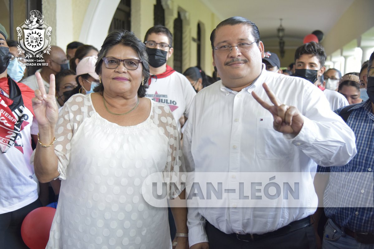 unanleon's tweet photo. Elecciones de Rectoría UNAN-León, periodo 2022-2026 https://t.co/V1eYd5paae