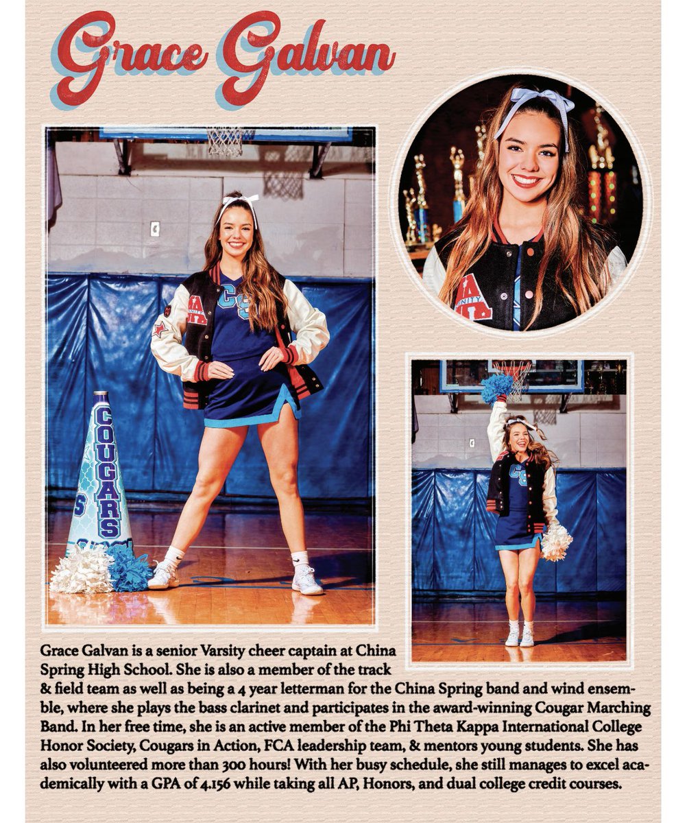 kimgalvan's tweet photo. Reppin’ that Cougar blue! Thanks for a great experience, @Nfinity #NfinityAllAmerican #GoCougs @cscougarsports @China_Spring_HS https://t.co/OooU7yZNYz https://t.co/lO956LXjB9