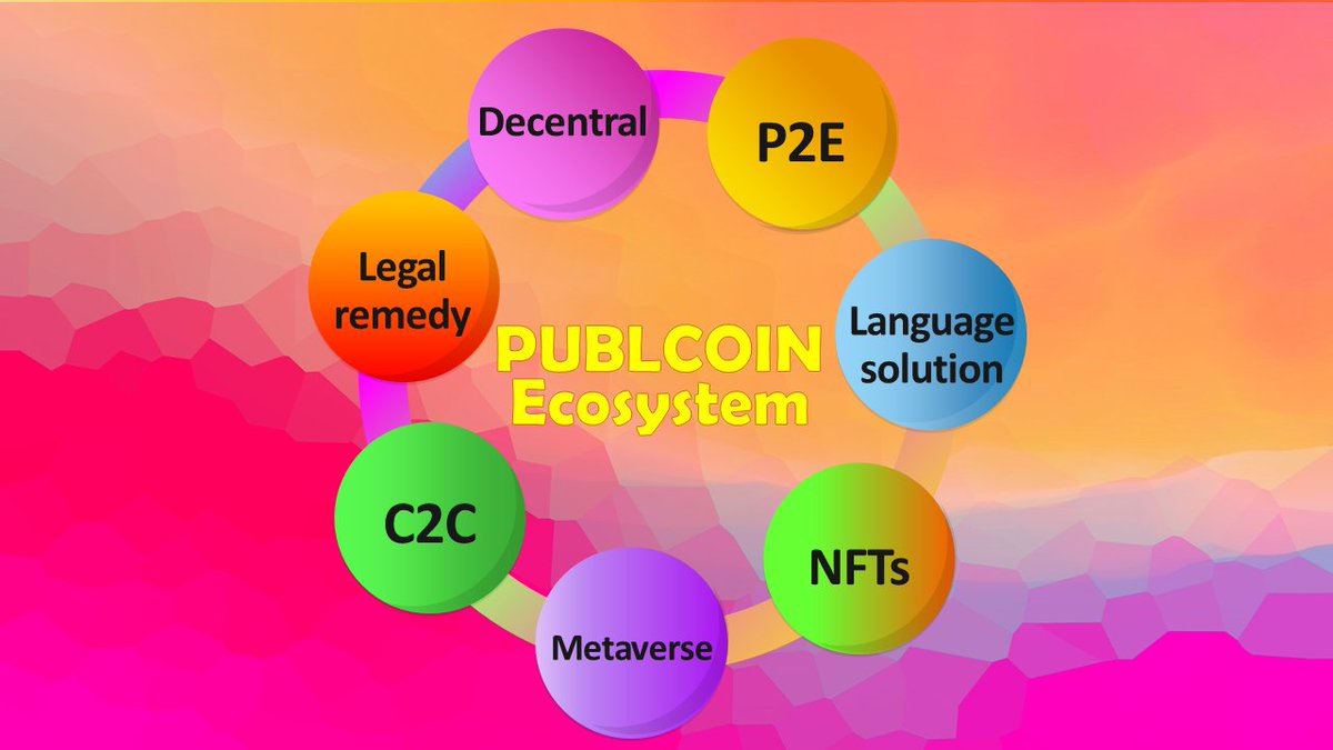 🚀 🚀 Publcoin’s ecosystem is devised to pursue a decentralized and innovative business model within the publishing market to create 🤩
⭐ Collect  💰 Earn 
Support by like and retweet🔥🔥
Read : publcoin.io
#P2E #crypto #NFT #blockchain #Meta