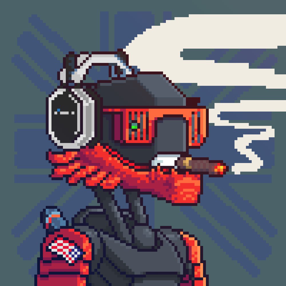 Rawb0ts's tweet photo. Some cool gaming headphones... #astro40 #rawbots #nft #nftart #NFTCommunity #NFTCollection #gamify #PlayToEarn #PolygonNetwork #opensea #hashlips @Hashlipsnft  @opensea soon on https://t.co/RFc6M5E2P6 https://t.co/8uOwZUuvZa