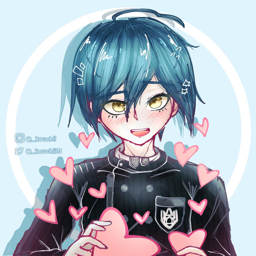 _kouchii013's tweet photo. "Love for you!" 🧎‍♀️💕
Another saioma because I really love them #oumasai #danganronpav3 #danganronpafanart https://t.co/WZYYDcrBXm