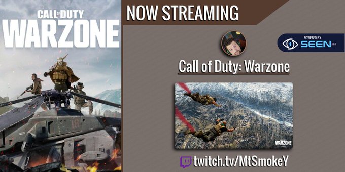 Mt__Smokey's tweet photo. HEY fam What a fucking day. Catching clips in cod. If you need me my DMS are open. #4theteam #ridethestorm #makethechanges #makeitBETTER #onelove #CallofDuty @DrinkWraith @GrassrootsCali @CollectiveTT
https://t.co/R6WmwtBmGG https://t.co/MMzKpWI0fq