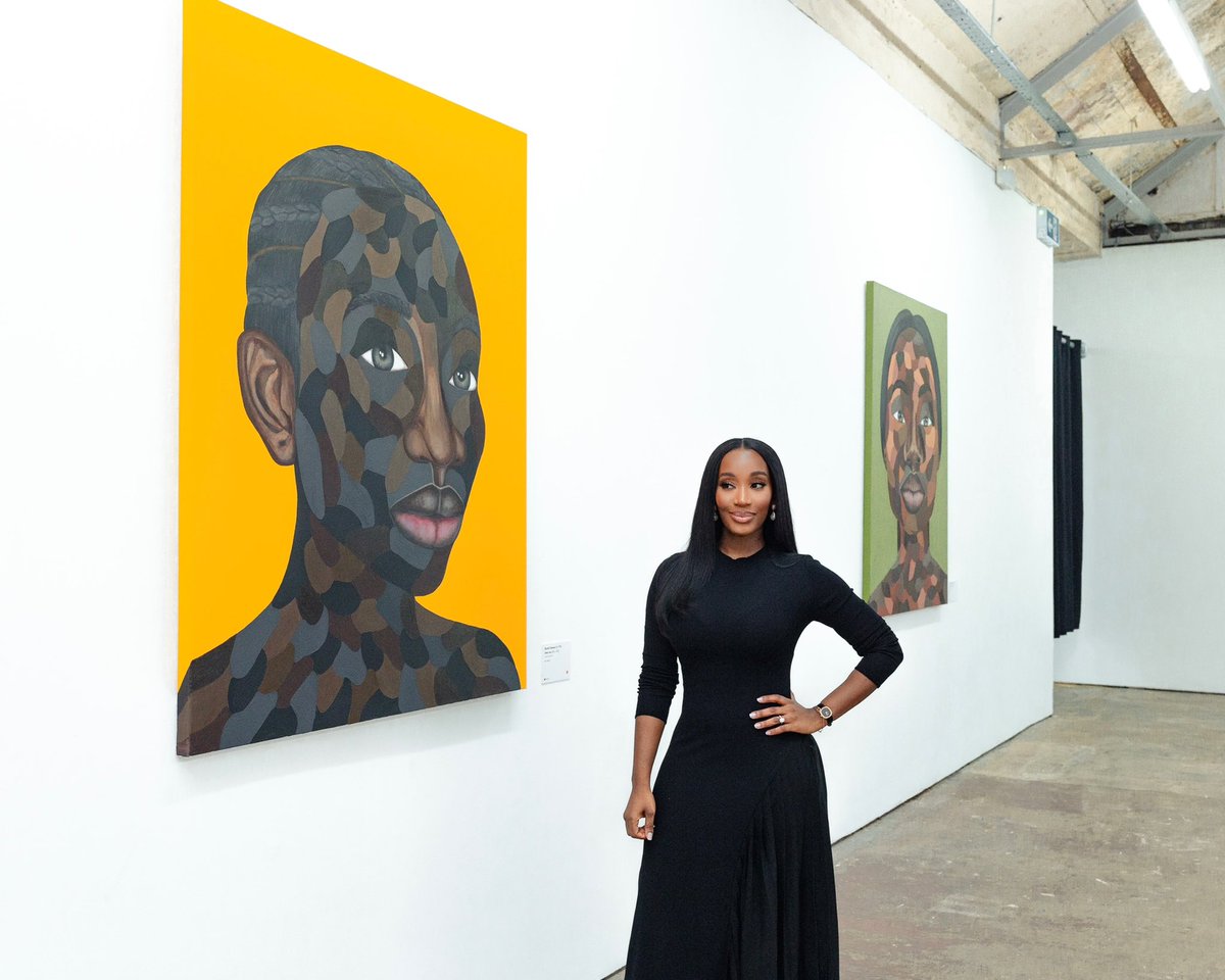 Owusuism's tweet photo. I thank God for a successful solo art exhibition. All of the glory belongs to Him. Thank you so much to everyone who has supported me so far on this journey ❤️ https://t.co/3JpNuVuEpQ
