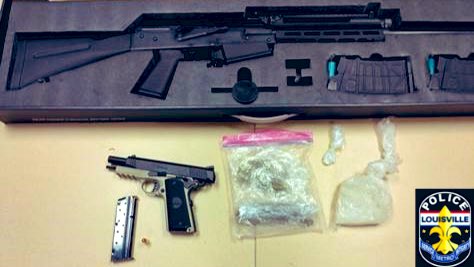 LMPD's tweet image. These are just some of the firearms your LMPD has taken from individuals who had them illegally.  Thank you to @DarbyBeane of WDRB @WDRBNews for highlighting LMPD’s gun recovery efforts.  #LMPD #Louisville 

STORY HERE:  bit.ly/3i8C8Zu