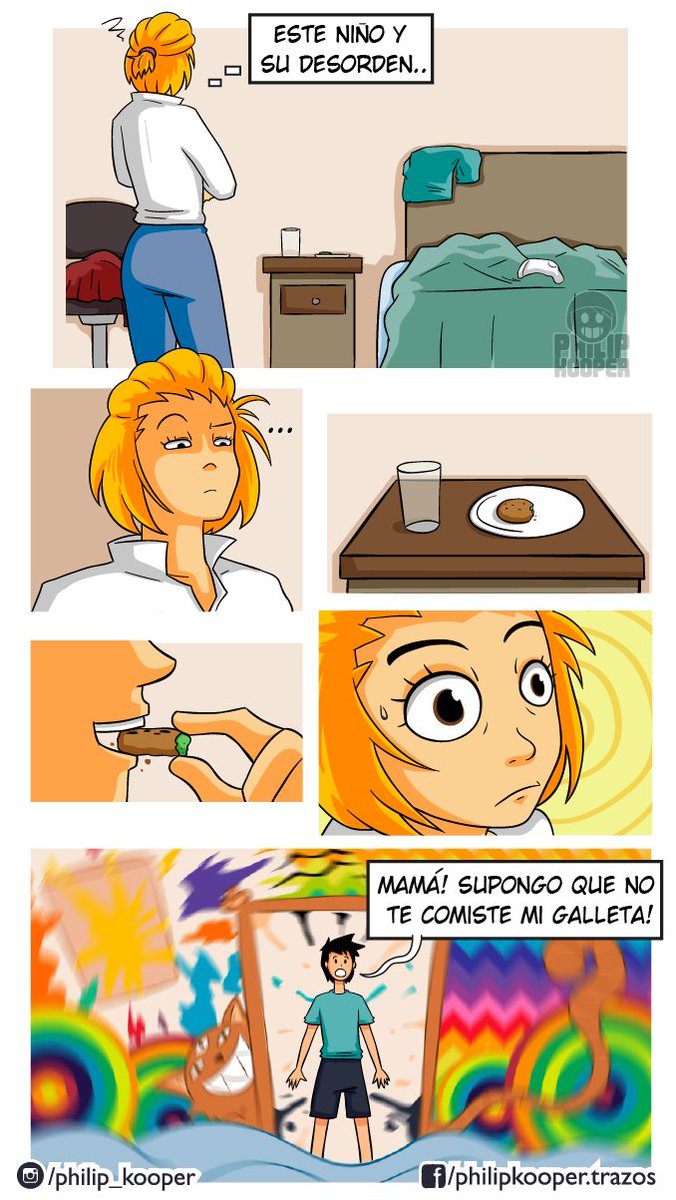 Philip_Kooper's tweet photo. #philipkooper #galletas #magicas #viaje #madre #hijo #humorgrafico ... MUY TARDE (remake de una de mis primeras viñetas)
Sígueme también:
https://t.co/SHBzimtaf0
https://t.co/T7AH5yibID https://t.co/ZeO1C3CkyE