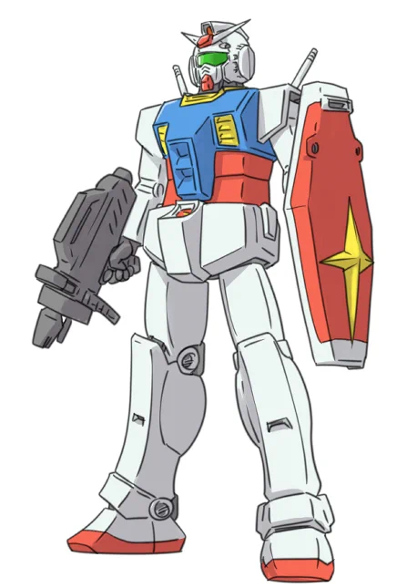 俺専用ガンプラ考えた「ダムカモフ」
ジムをガンダム風にしているだけ ジムより少し強い 