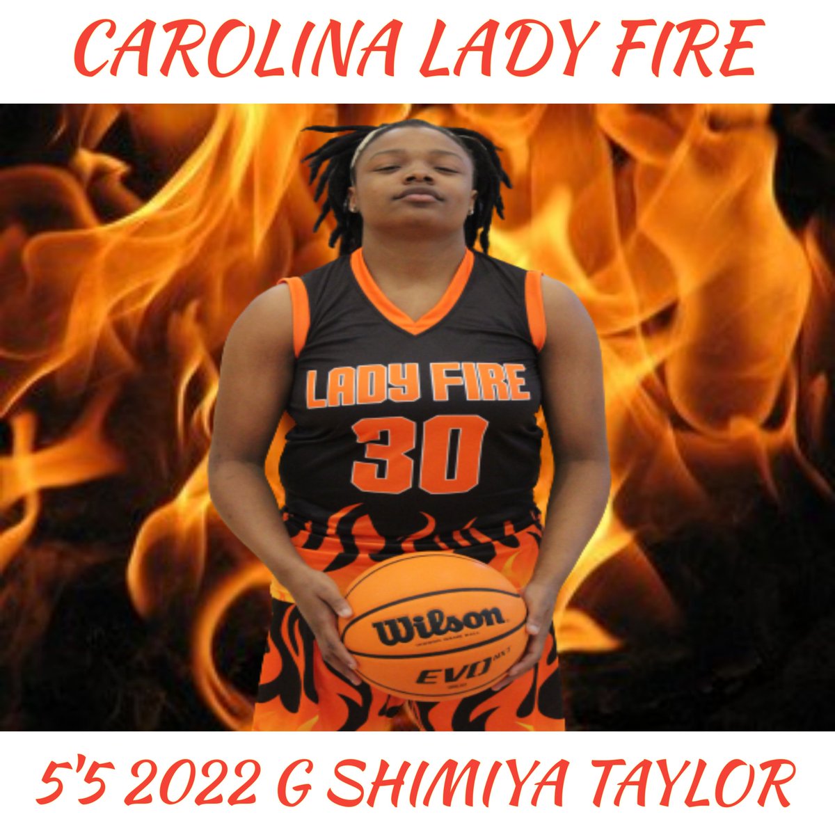 Meet your 
Lady Fire 17u 
Spring/Summer '22

*UNSIGNED SENIOR*
<a href="/shimiyataylor/">shimiyataylor</a>
Parkwood HS Monroe NC
3x All-conference ('20,'21,'22)
Conf POY ('22)

'21-'22 
16.1p 2.9a 10.1r 2.8s

@GSU_WBB <a href="/USCSalkWBB/">USC Salk WBB</a> <a href="/CVRedHawksWBB/">Catawba Valley Community College womens basketball</a> <a href="/catawba_wbb/">Catawba Women’s Basketball</a> @GSU_WBB @LCCanes_WBB <a href="/carolinauwbb/">CU Women's Basketball</a> <a href="/AverettWBB/">AU Women’s Basketball</a>