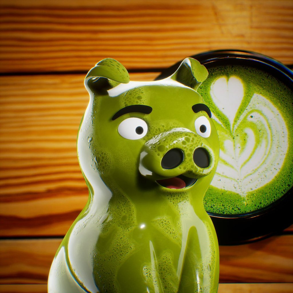 CryptoPigs_XPR's tweet photo. The healthiest pigs don’t just sip Matcha. They become Matcha. 🍵😎

$XPR ⚛️

⚠️Auction⚠️
CryptoPig #137 🐷
Rarity: Common
Starting: $100
Time: 7PM CT (20 mins)
Duration: 1 hour

#NFT #NFTs #NFTCollectibles #NFTCollector #NFTCommunity #ProNFT #ProtonNFTs #NFTshill #Protonmint https://t.co/2rc0tx3lxy