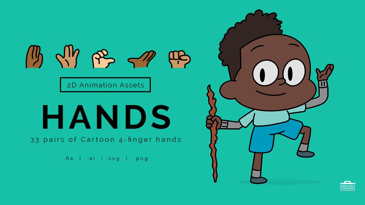 lafetaylor's tweet photo. Hands for animators and character designers alike. Hopefully, these tools will help with your projects.
#lafespaceart #2danimation #hands #animationch #animationassets #cartoons
https://t.co/lXldhn7ijD https://t.co/WG9ExN7T2A