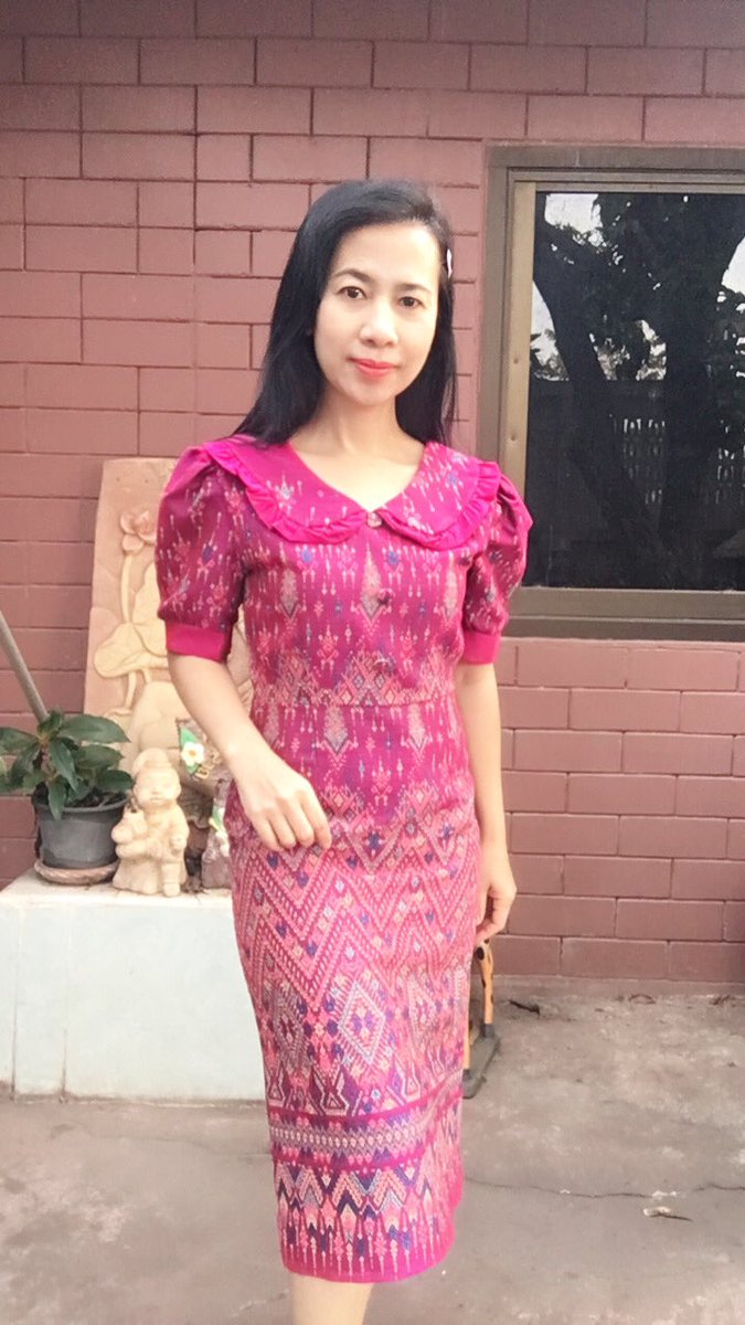 patza29's tweet photo. อรุณสวัสดิ์เช้าวันสดใส 💗💖💕 #ผ้าไทย #ผ้าถุง #ผ้าซิ่น #นุ่งซิ่น #รักษ์ไทย https://t.co/tAXxwA1UGl