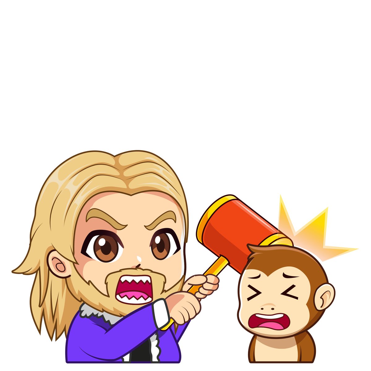 Loving the new chibi style art of zeus and thor! 

#Solana #SolanaNFTs #NFTs https://t.co/6osDAMn6HL
