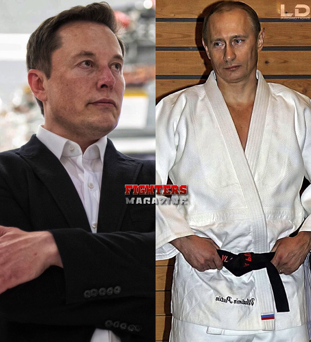 FightersMagz's tweet photo. 😱🔥El hombre más rico del mundo, con más de $240.000 millones de dólares, Elon Musk desafía al presidente de Rusia, Vladimir Putin.

“Quiero retar a Putin a una pelea cuerpo a cuerpo. El que gane se queda con Ucrania.

¿Aceptas, Vladimir? Hablo completamente en serio”. #UFC #MMA https://t.co/1U87mi3nBH