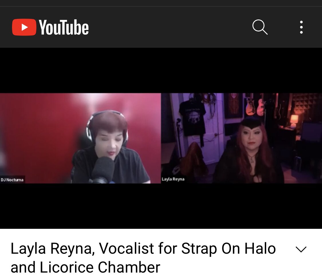 djnocturna's tweet photo. Click on my interview with Layla Reyna of @LicoriceChamber , lead vocalist of Strap On Halo @StrapOnHalo Thank you
Click here :
https://t.co/FhQvEQOwF4
#LaylaReyna #LicoriceChamber #StraponHalo #DJNocturna #Queenofwandsradio #goth #Darkwave https://t.co/c3G1JyL8Xm