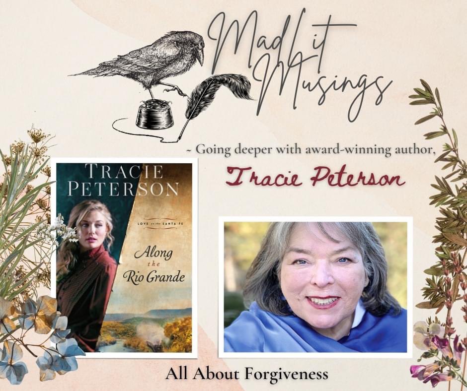 jaimejowright's tweet photo. Join me today as I chat with author Tracie Peterson about forgiveness. Its importance. Its difficulty. Its meaning. AND how Tracie weaves this theme throughout her stories.  https://t.co/JtE6oTiDks
#traciepeterson #bethanyhousepublisher #historicalromance #forgiveness #igpodcast https://t.co/oppG4voVml