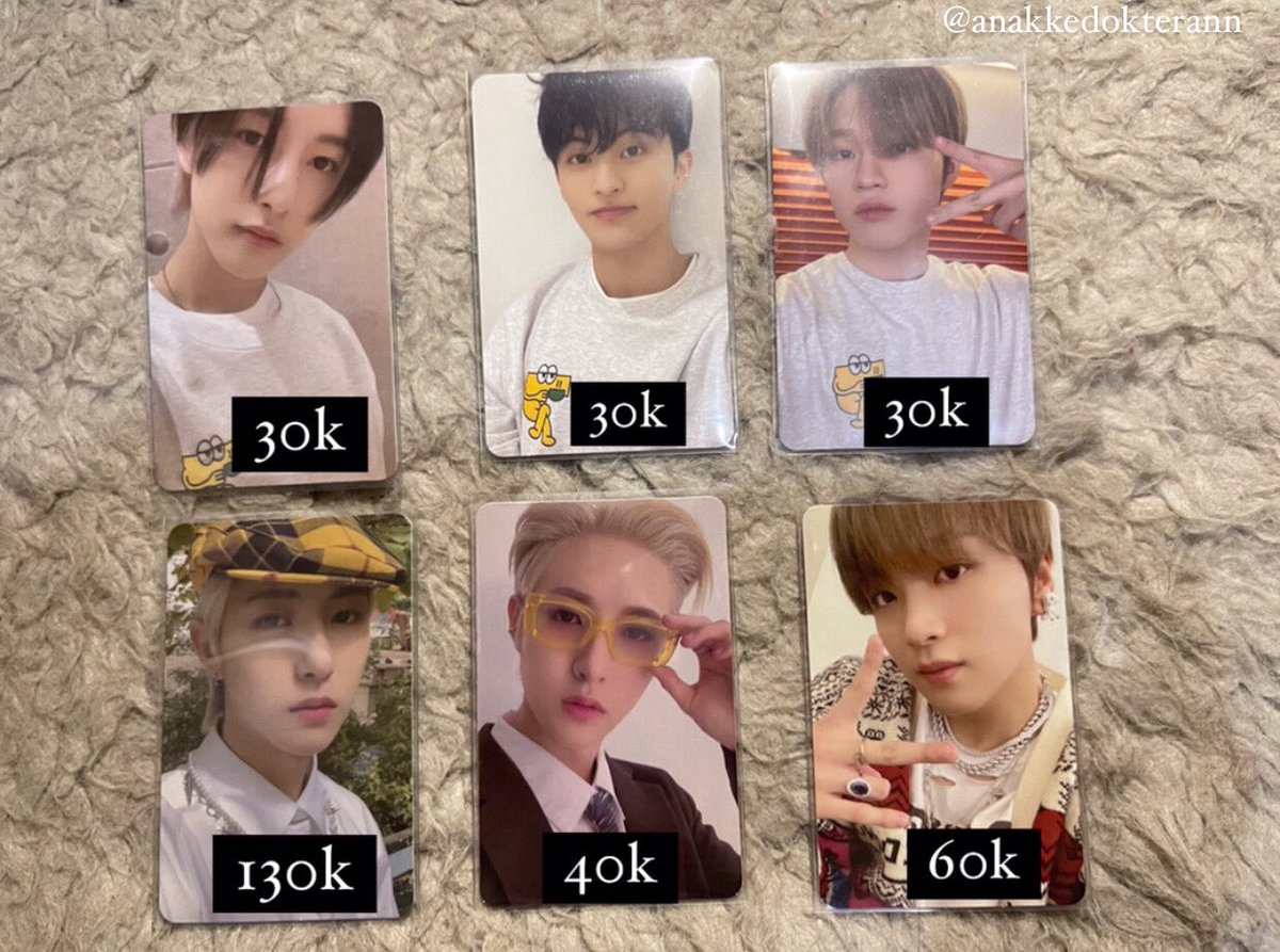 anakkedokterann's tweet photo. wts // want to sell
bantu rt ya🙏 aku jual pc dbwh:
-pc cafe (chenle, renjun, mark)
-pc agent (renjun)
-pc renjun future vers
-pc haechan crazy vers
-pc johnny favorite
-id card johnny
-pc benefit mecima doyoung
-pendant card yuta

tags. pc nct dream 127 haechan renjun mark wts https://t.co/luvvO01XRf