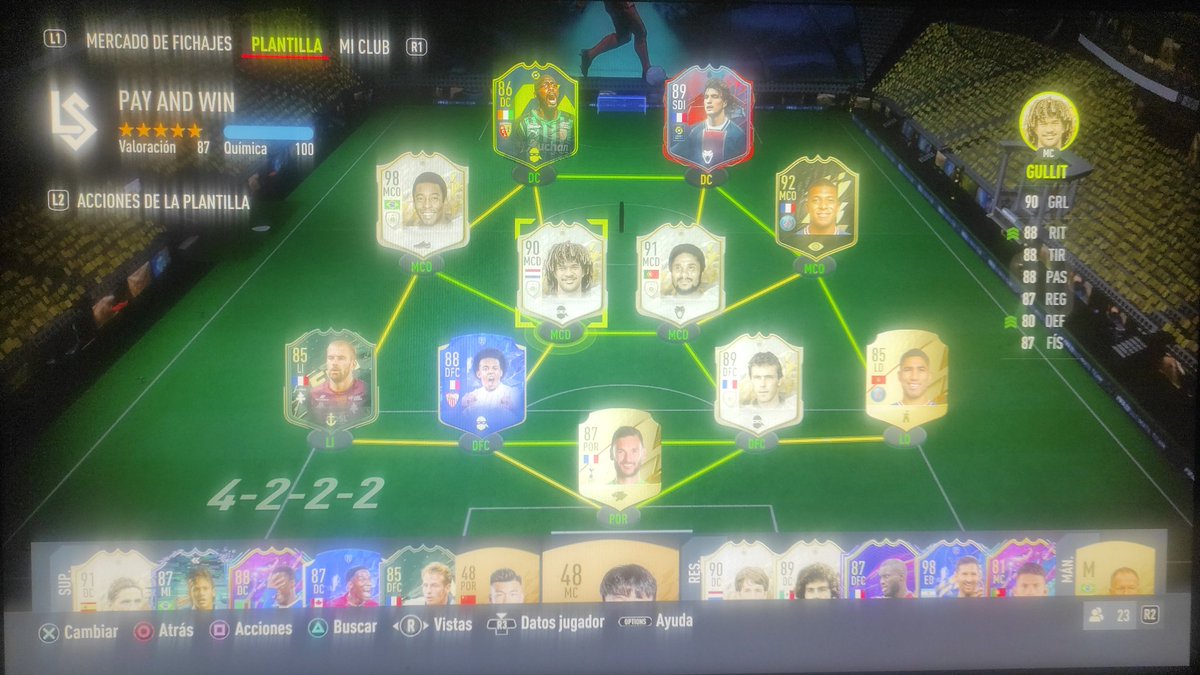 _KING_JF's tweet photo. @DjMaRiiO @xARiiAN @Baptistaooo @kolderiu19 @cachoo01 @MiiKeLMsT @Pumuscor Me ha salido Eusebio repetido intransferible en el player pick de icono, y no sé si cogerlo y enviarlo a SBC, alguna recomendación, y adjunto el equipo por si veis buena opción coger a makelele. https://t.co/NUFcRA4uKD