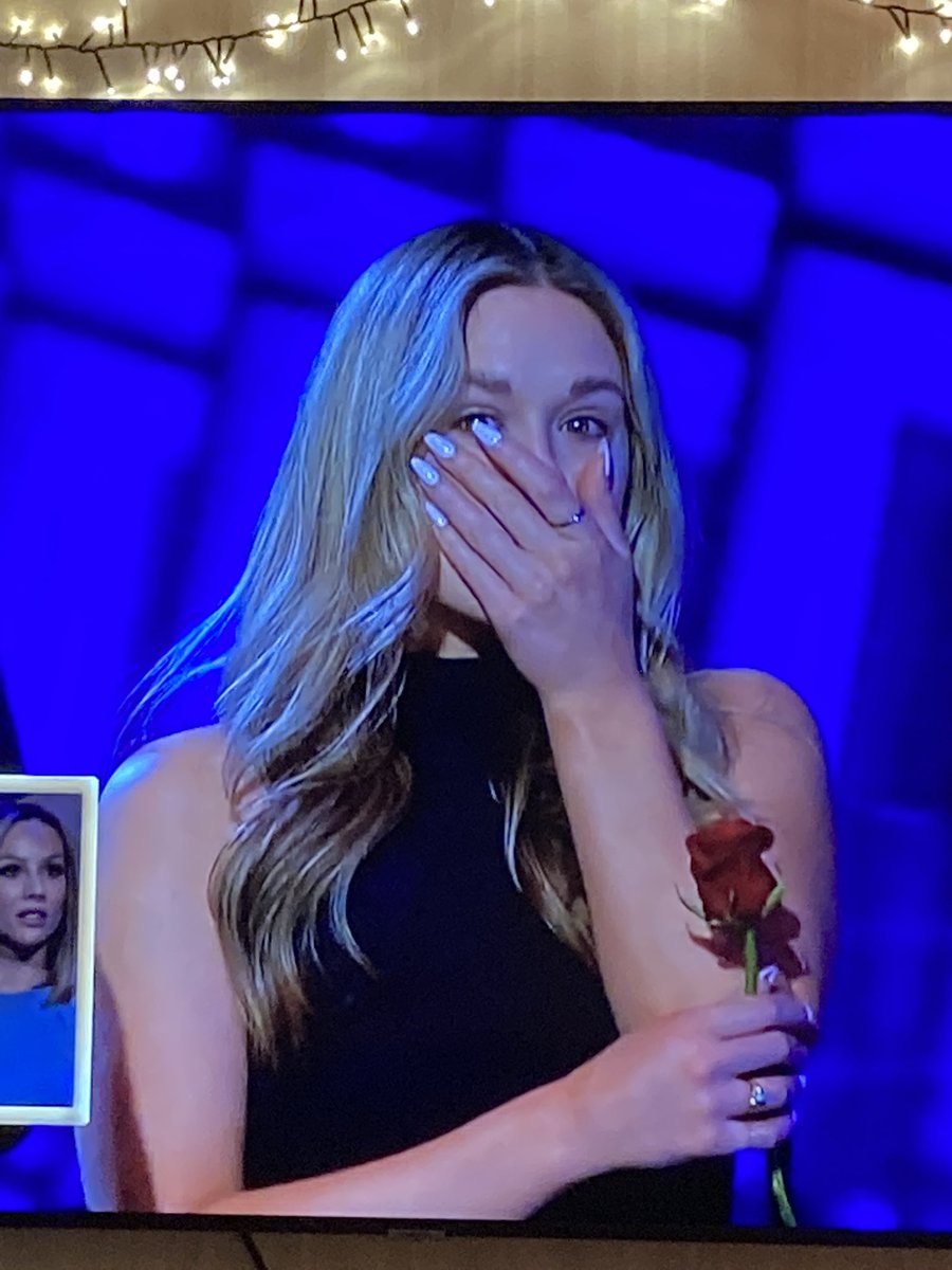 DuniaAlami's tweet photo. Rachel realizing she’s stuck with Clayton now #TheBachelor https://t.co/MZVY2n9qP5
