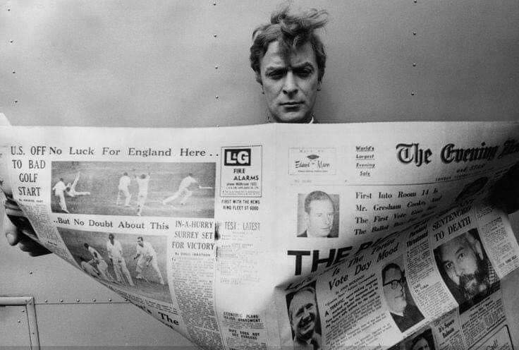 Happy Birthday to the perfect, perfect Michael Caine. 