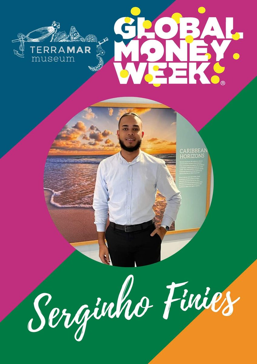 TerramarMuseum's tweet photo. We are happy to announce our Global Money Week Ambassador of Bonaire! 

Serginho Finies a young talent with many qualities strongly involved in his community! Which is why we feel we made a great decision choosing him.

#GlobalMoneyWeek2022 https://t.co/QRQHd9YzgI