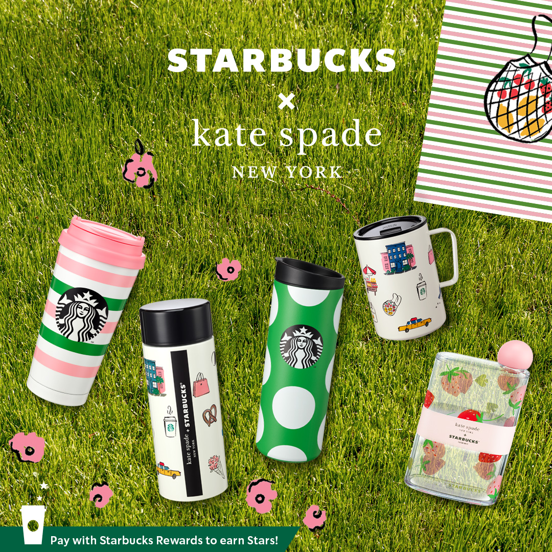 From New York with Love Starbucks x Kate Spade Officially launch