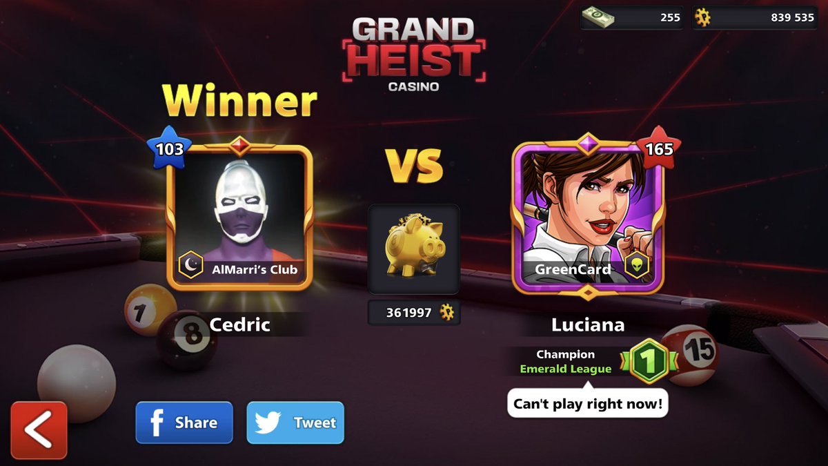 c4spinn's tweet photo. I won 1 000 coins playing in Grand Heist Casino! https://t.co/4LK8d7UDIE https://t.co/4Dg8bmOb26