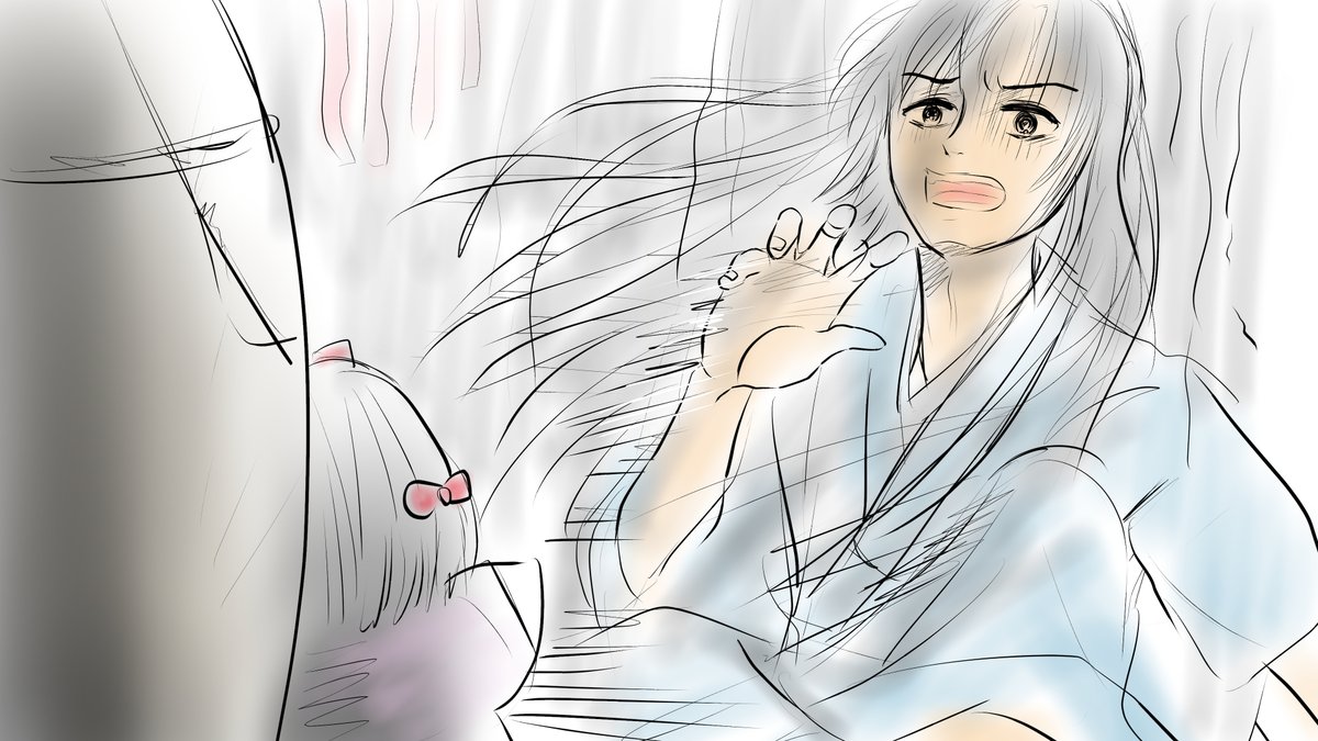 昨日描いた絵です( ゜Д゜)
恋の魔法とおまじない687-4ペン入れ、イラストACさん素材ちびモブ会社員、福娘様昔話かぐや姫、牡丹灯籠ラフ 