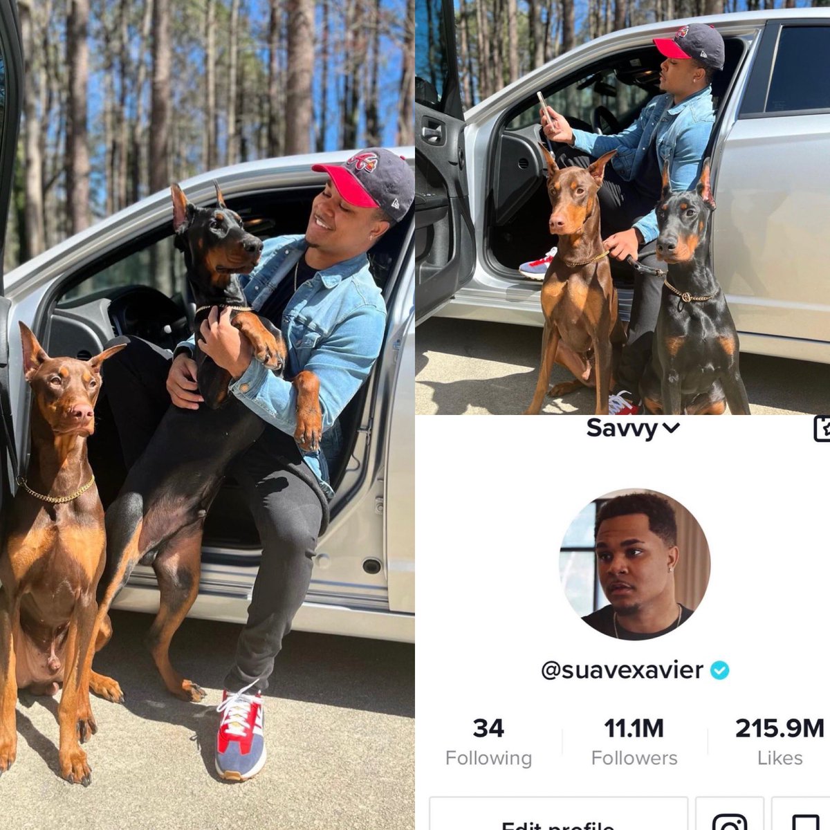 iamsuavexavier's tweet photo. Cheers to 11mil 🥂

#suavexavier #knox #bear #TikTokviral https://t.co/ize69ArtHM