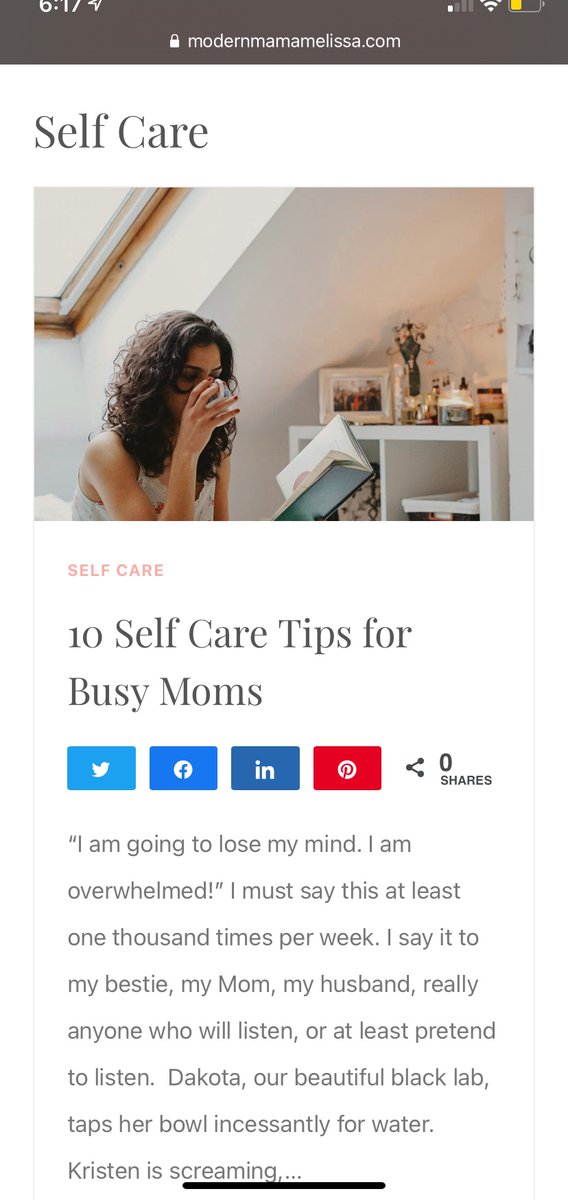 Multitaskin_Mom's tweet image. 10 Self Care Tips for Busy Moms modernmamamelissa.com/10-self-care-t… 

#folllowmyjourney #modernmama #selfcare