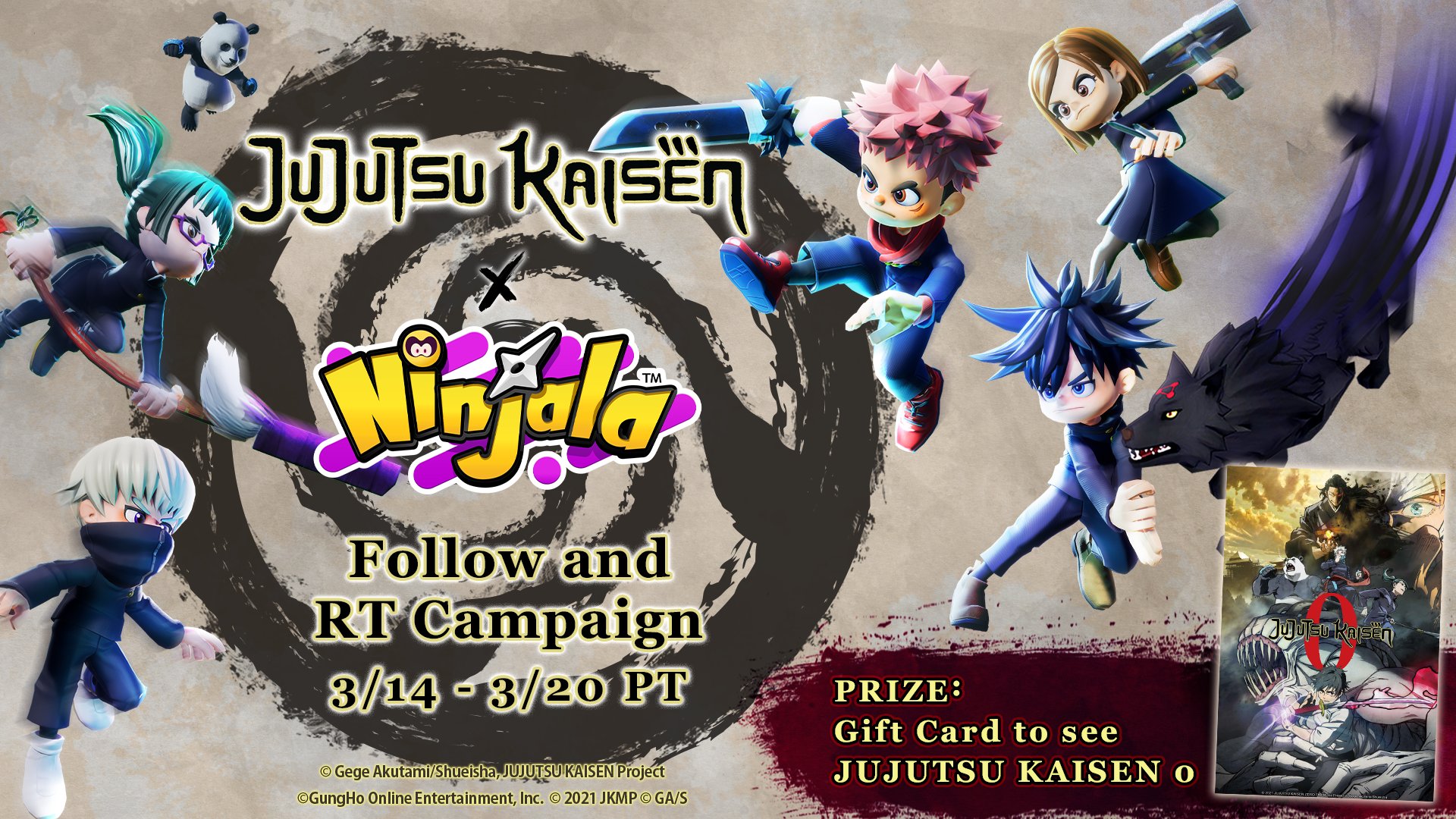 Announcing the Jujutsu Kaisen Anime Collab Event!｜Ninjala