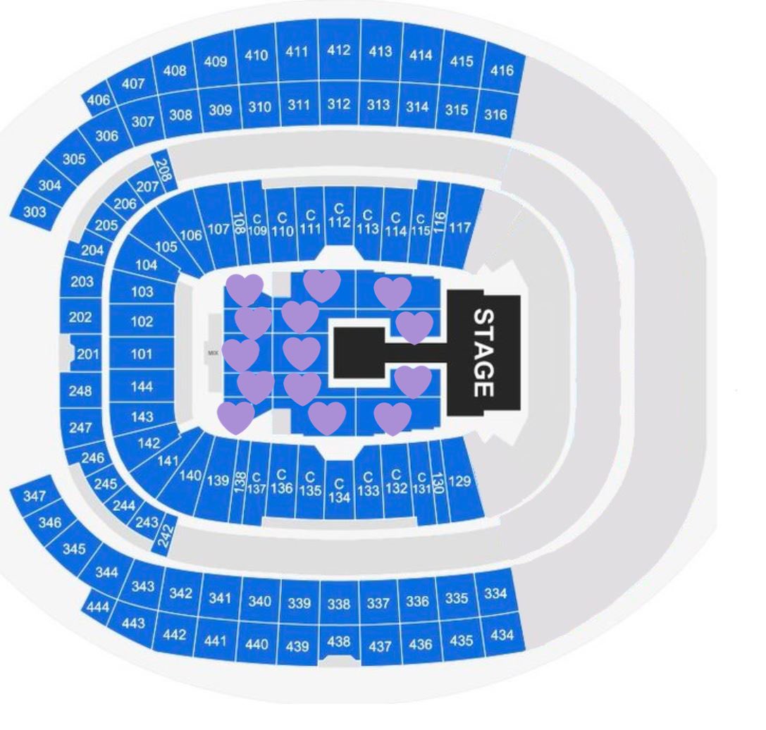 bts_d1's tweet photo. HEART UPDATE!! 💜 
Thanks to everyone who donated, we now have enough funds to provide hearts for the ENTIRE FLOOR! We’re so excited!

Link in bio to donate
-
#PurpleHeartsLV #PTD_ON_STAGE_LAS_VEGAS #BTSCONCERT #PTD_ON_STAGE #PTD_ON_STAGE_SEOUL #PermissionToDance BTS PTD On Stage https://t.co/O9zAWLbMef