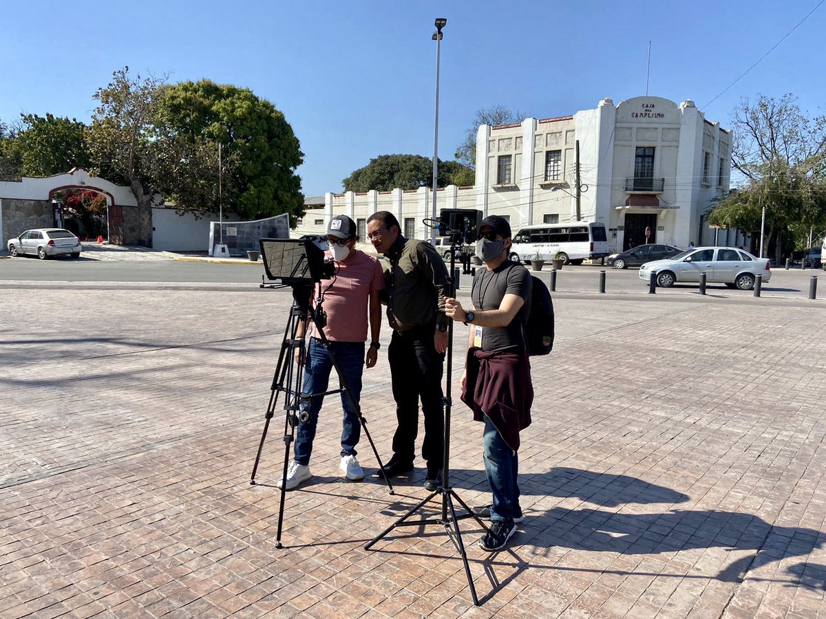 avidelvg's tweet image. Estoy convencido que el trabajo en equipo siempre da grandes resultados.

¡Día de producción! 📽🎞 
#Elecciones #México #InmersiónTotal #2022