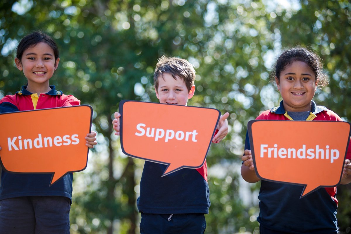 NSWEducation's tweet photo. On Friday 18 March, schools across Australia will join together to help build a #KindnessCulture on the National Day of Action against Bullying and Violence.

➡️ Register as a supporter to receive a bullying prevention toolkit: https://t.co/itsen677Ag

#BullyingNoWay #2022NDA https://t.co/Fsb5q7Jog2