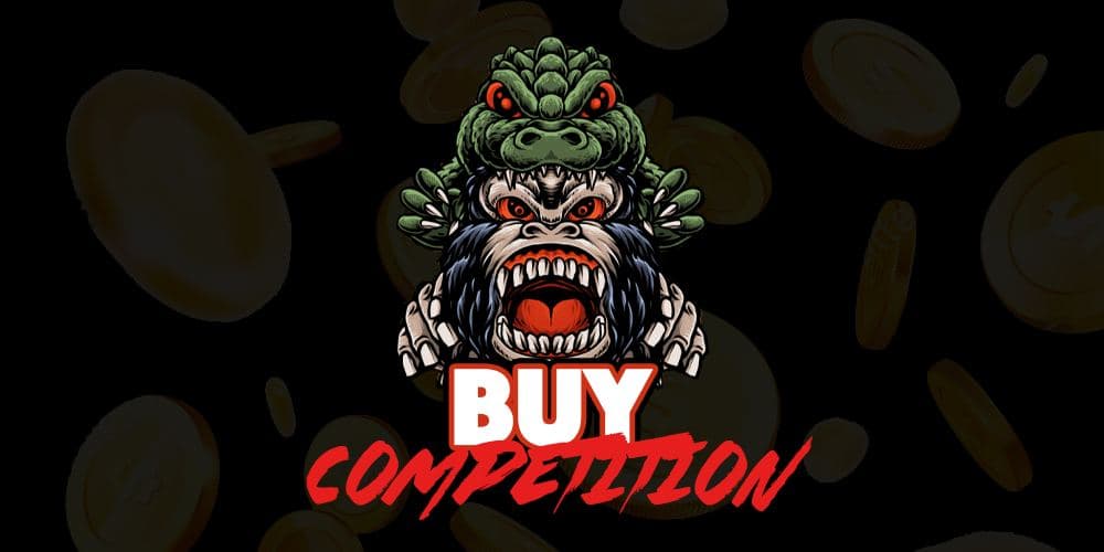 KongzillaERC20's tweet photo. ✅BUY COMPETITION✅

BIGGEST BUY IN THE NEXT 12HOURS WILL GET 50% REFUNDED IN ETH!
#KILLA #KONGZILLA $KILLA https://t.co/ehMXHqmgrY