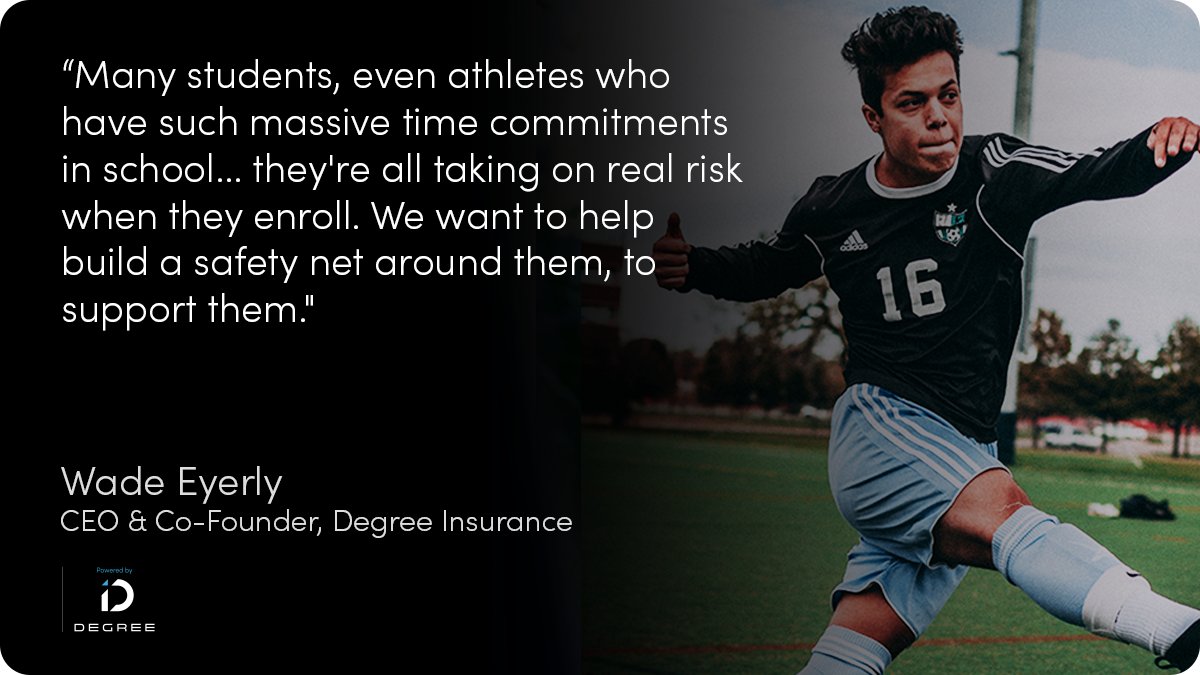 Wouldn't it be nice to have a safety net when you take a risk? That is what Degree Insurance is doing for higher education!  

Read this recent article written by Extra Points by Matt Brown to find out more! extrapointsmb.com/sponcon-how-on…