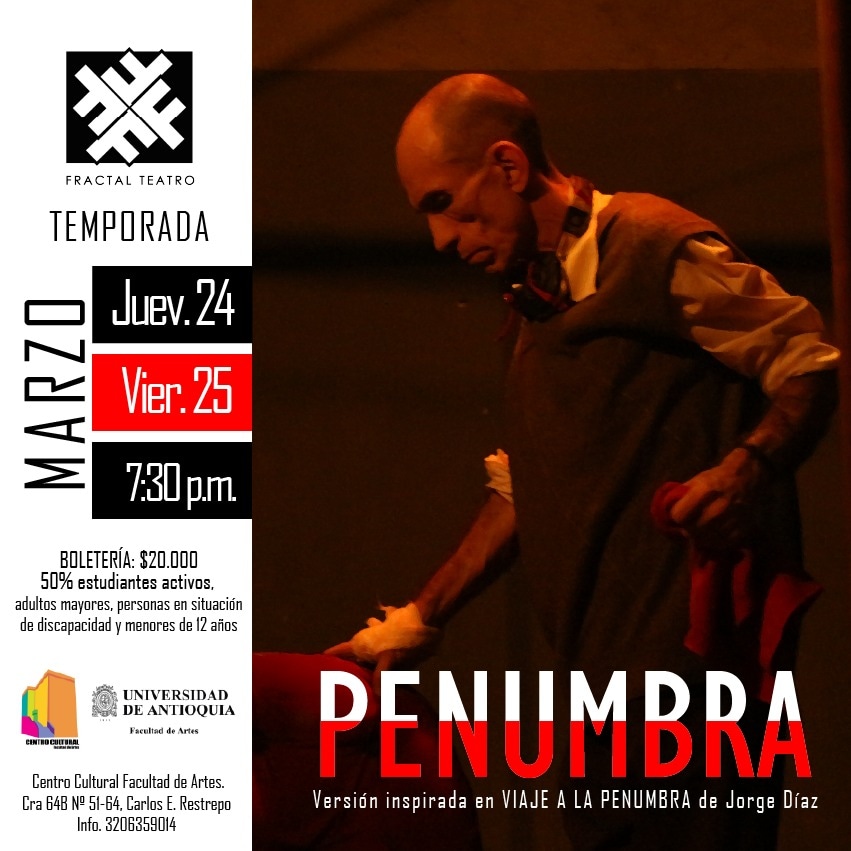 _MSanchez_'s tweet photo. Somos invitados al #MesDeLasArtesEscénicas 🎭 
del @ccultural_artes con nuestra propuesta PENUMBRA
24 y 25 de marzo
7:30 pm

¡Ven con nosotros a celebrar el teatro!

👉 Aquí toda la programación: https://t.co/plVbzkBZDQ https://t.co/RorUBxhyga