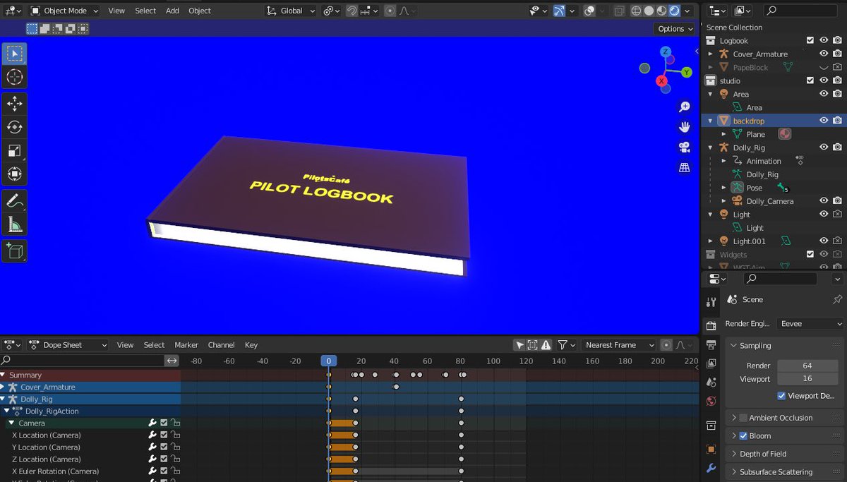 AmirFleminger's tweet photo. Working on a logbook animation for an upcoming PilotsCafe Youtube series https://t.co/iZeSysbkKs