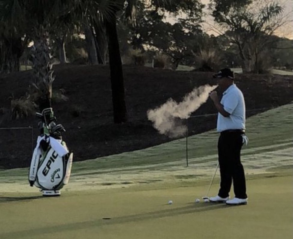 The Barn Rat hit just 4 of the first 11 greens today…. 

And he was 4 under. 

THE BARN RAT ONE PUTTED THE FIRST ELEVEN GREENS TODAY