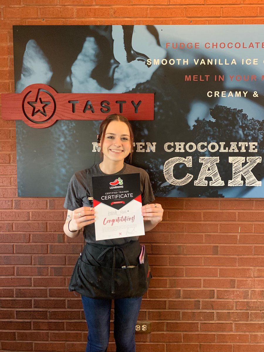 mamaanna94's tweet image. YAS! That’s my girl! 🎉#trainingthetrainer #headserver #chilislove #teamtalmadge #certified