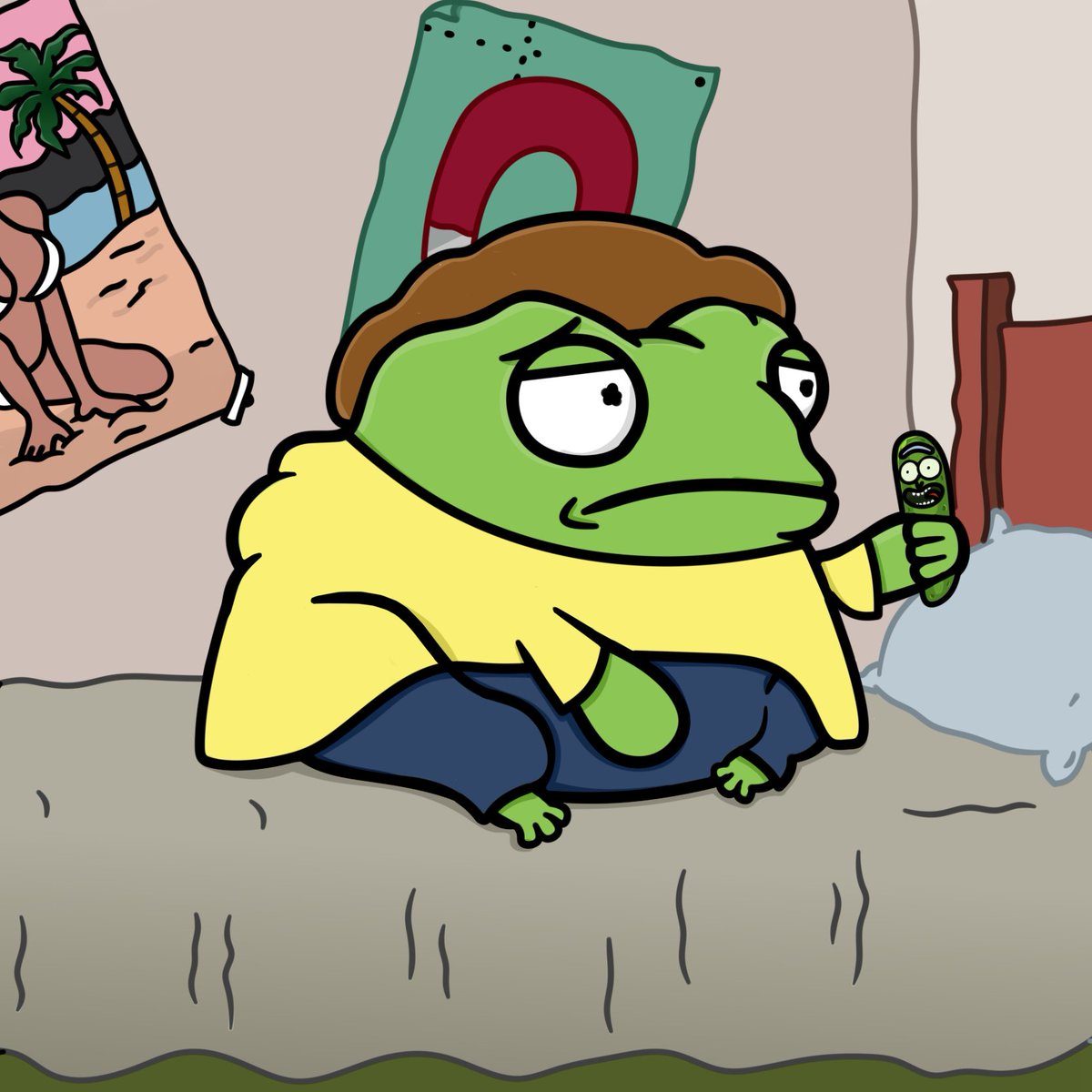 Frog_Universe_'s tweet photo. @NftCreatorLife Collection NFT Frog Universe🐸

A collection consisting of different characters in the form of popular movie characters, cartoons, anime, etc.
Price 0.005 eth(≈12$)
Help develop the frog collection🥺
#NFT #NFTs #Frog #Etherum #ArtistOnTwitter #NFTartists #NFTart #NFTcollections https://t.co/5NqqLoeOhQ