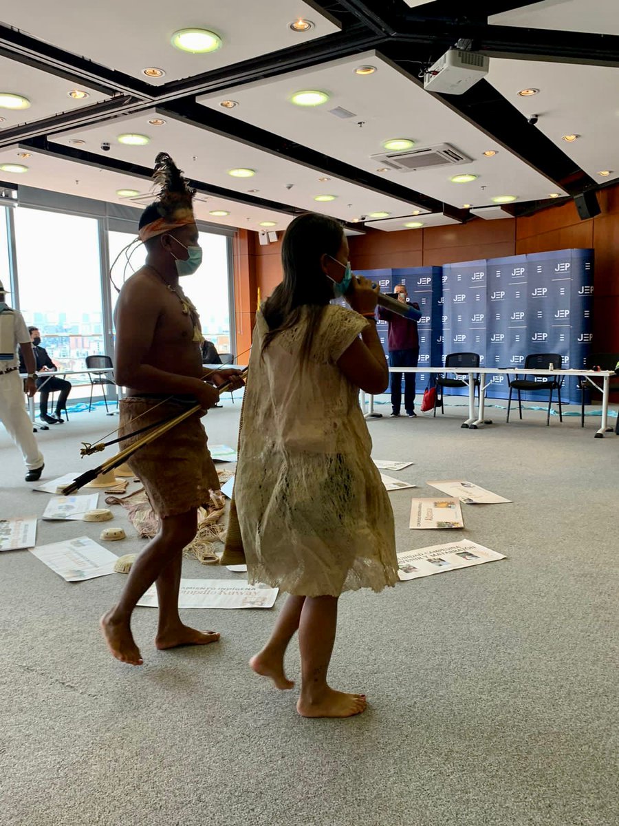 CNTI_Indigena's tweet photo. 👉🏼| Desde la #CNTI resaltamos la labor de la @JEP_Colombia y en especial la que vienen realizando los Pueblos Indígenas de la Orinoquía, por la lucha y resistencia que han organizado para la recuperación de sus territorios colectivos y ancestrales. #Unuma #Vida #Territorio ✊🌿 https://t.co/8byufHZK5d
