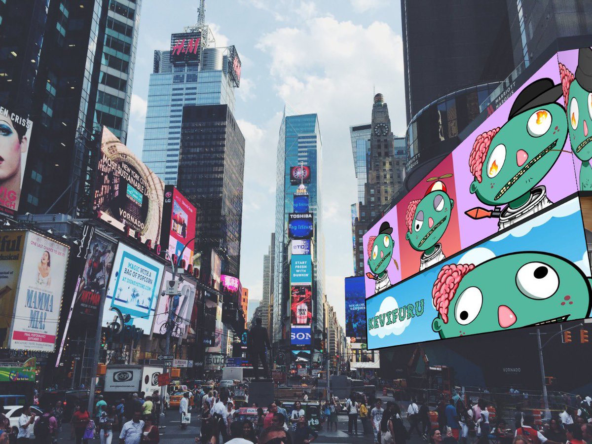 kevifuru's tweet photo. NYC TAKEOVER ✅
WE ARE WEB3, KEVIFURU IS TAKING OVER 😈

#NFT #NFTCommunity #NFTCollection #NFTProject #NFTs https://t.co/8D1lYLpZZl