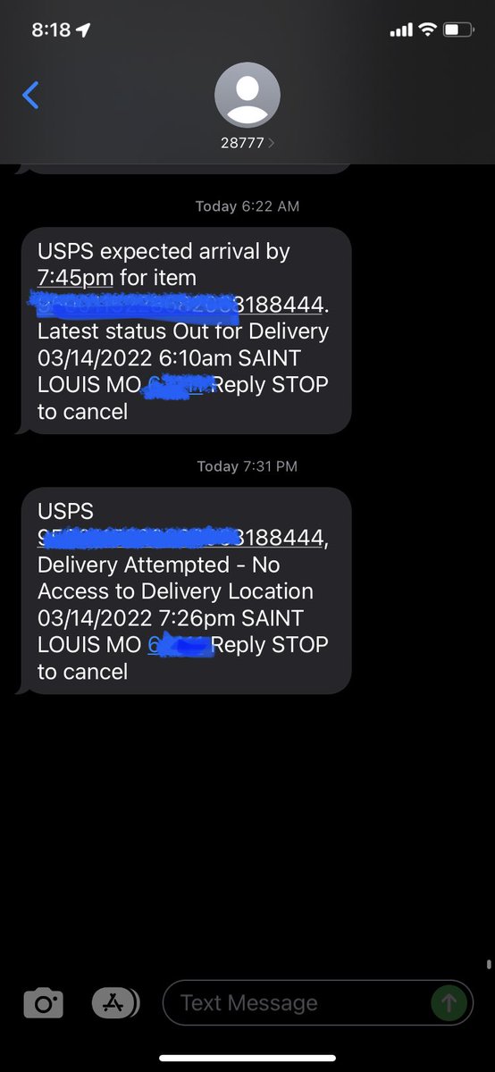 leeeeezelle's tweet photo. @USPS @USPSHelp why do your carriers lie? I have a lock and key Parcel Box. I have a Ring doorbell. And I have security cameras that prove that the delivery was not even attempted. https://t.co/ZgEctXHxF2