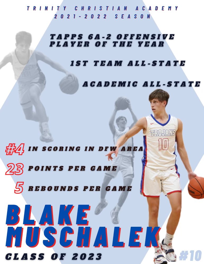 TexasPrepReport's tweet photo. 🚨 🚨🚨D1 Coaches it’s about to be live period and y’all should be all over @AssaultSouthern 6’3 Guard @MuschalekBlake. He just gets it done. @coachvonzell1 is going to have another good one on his hands. If you’re in the Ivy or Patriot this is a no brainer. Thank Me Later. https://t.co/QQyrq0bh8K