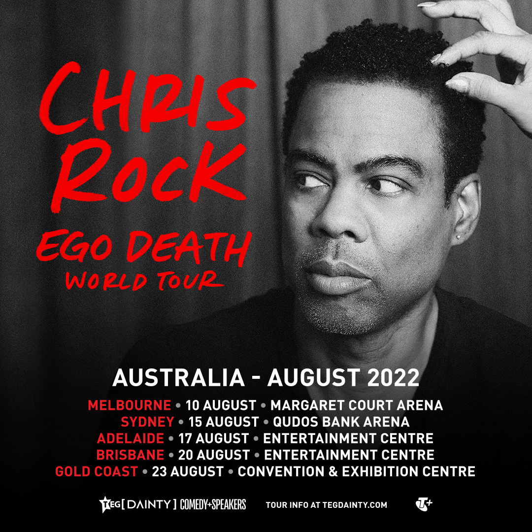 TEGDAINTY's tweet photo. 🎉 PRE-SALE HAS STARTED: Lock in your tickets for @chrisrock via the @Telstra Plus pre-sale now!

🎟️ https://t.co/unxcmRzcjh https://t.co/VmSYGJVTVD