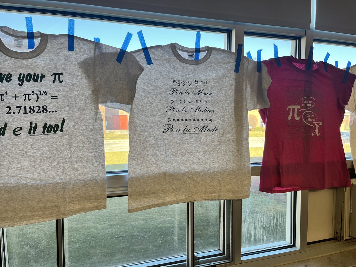 BCHS_Principal's tweet photo. Nobody celebrates #PiDay like Mrs. Gayle Mass! I could go on, but I don’t wanna repeat myself. #PiJoke https://t.co/m3ZjhOHqkY