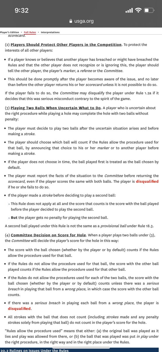 dylan_harrris's tweet photo. @TheBankReport @ForePlayPod Rule 20.1C https://t.co/KMZywDcmjN