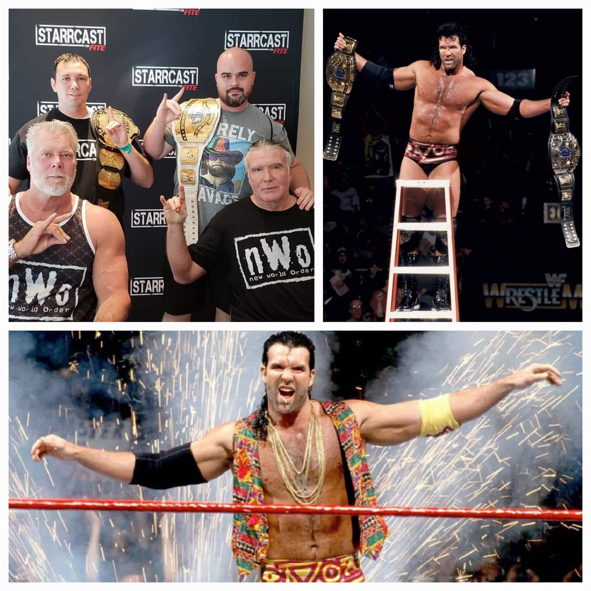 pheared1's tweet image. "Hard work pays off, dreams come true. Bad times don't last, but BAD GUYS do." One of the greats!! One of my favorite matches will always be the ladder match with Razor Ramon  and Shawn Michaels  for the Intercontinental Championship. Thank you for the memories. #RIPScottHall
